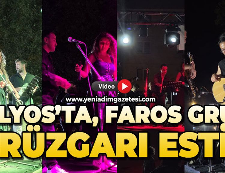 Filyos'ta, FAROS Grup rüzgarı esti