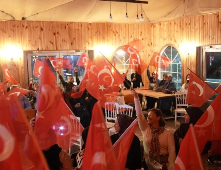 Kadınlar 29 Ekim'i fasıl ile kutladı