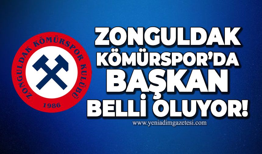 Zonguldak Kömürspor'da başkan belli oluyor!