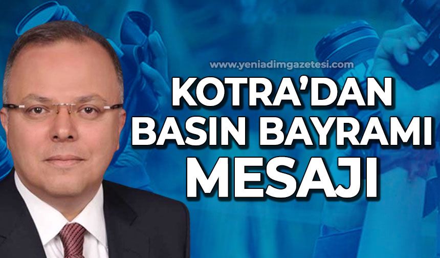 Murat Kotra Gazeteciler ve Basın Bayramı'nı kutladı