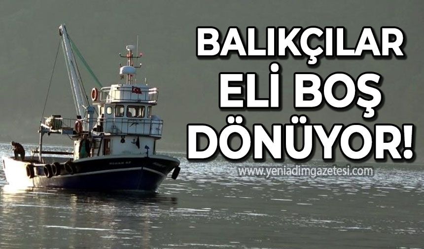 Deniz suyu sıcaklığı düşmeyince balıkçılar eli boş dönüyor!