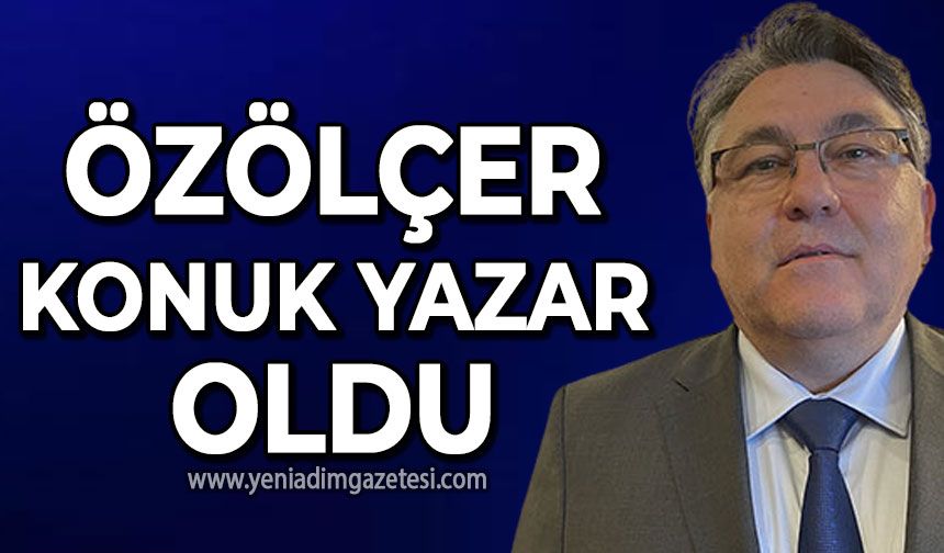 Rektör İsmail Hakkı Özölçer konuk yazarı oldu