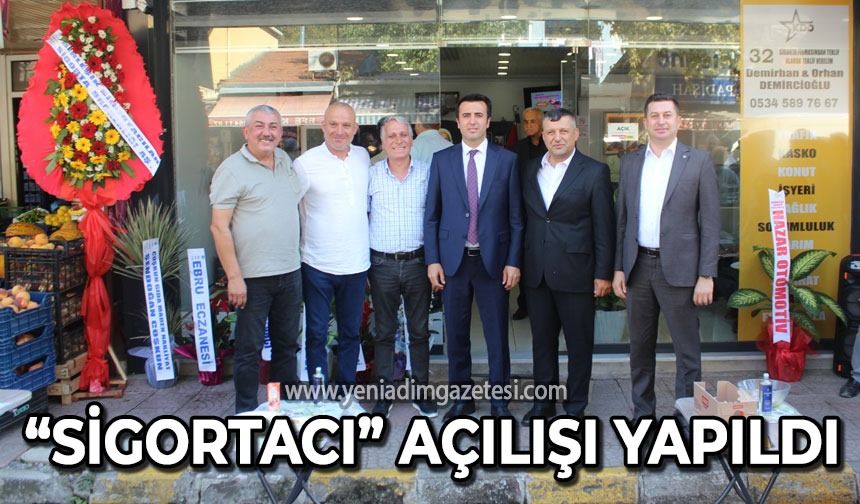 Zonguldak'ta sigorta ofisi açıldı