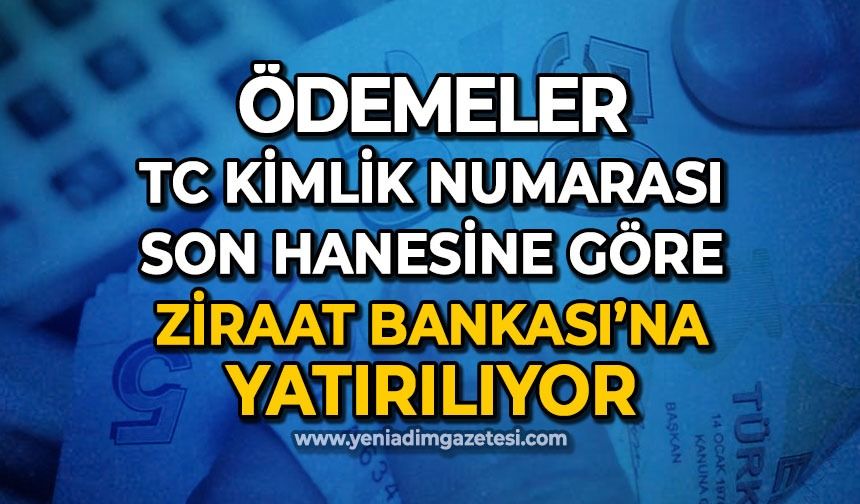 Milletvekili duyurdu: Ödemeler Ziraat Bankası hesaplarına yatırılmaya başlandı
