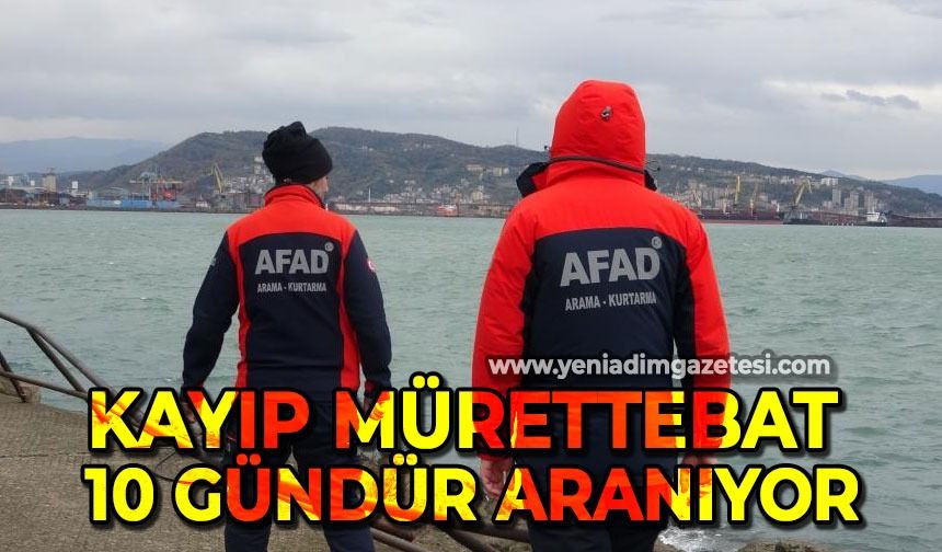 Kayıp mürettebat 10 gündür aranıyor: Çalışmalar devam ediyor