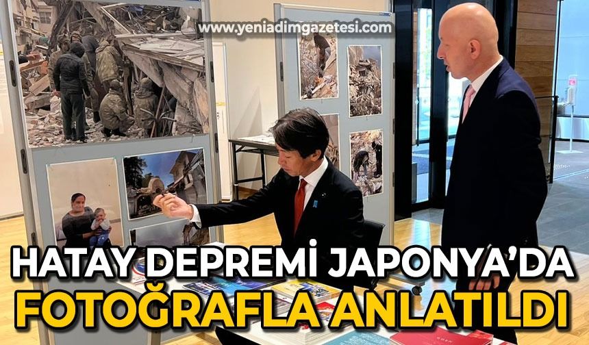 Türkiye Depremi Japonya'da fotoğraflarla anlatıldı