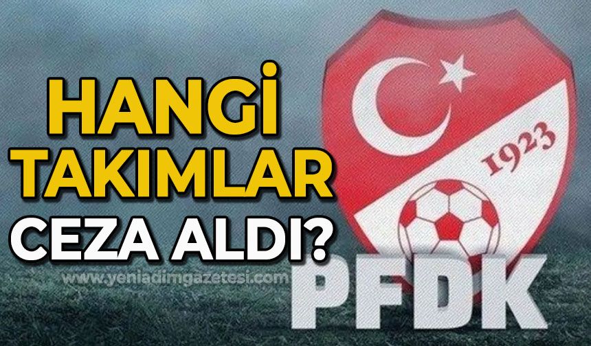 Zonguldak Kömürspor'un rakiplerine ceza yağdı