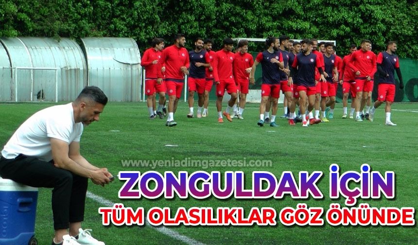 Zonguldak Kömürspor için tüm olasılıklar göz önünde!