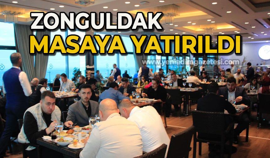 Zonguldak masaya yatırıldı