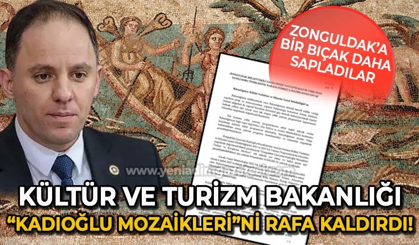 Kültür ve Turizm Bakanlığı Kadıoğlu Mozaikleri Projesi'ni rafa kaldırdı: Deniz Yavuzyılmaz'dan sert açıklama!