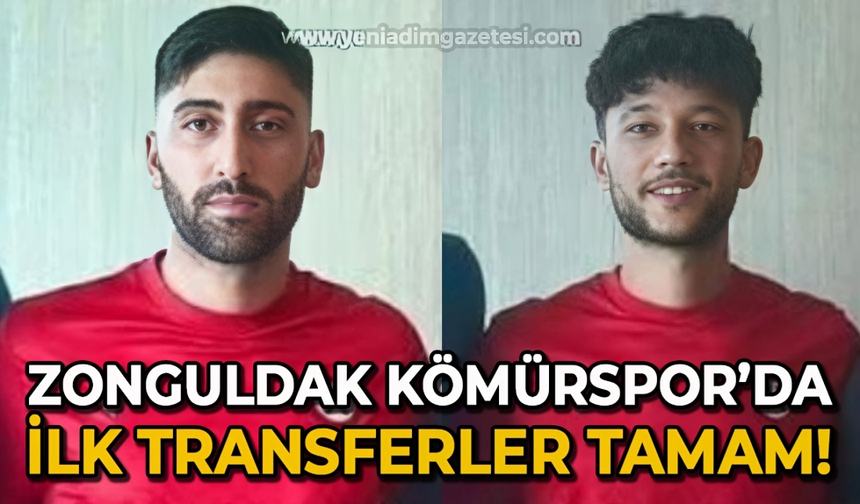 Zonguldak Kömürspor'da yeni sezonun ilk transferleri yapıldı!