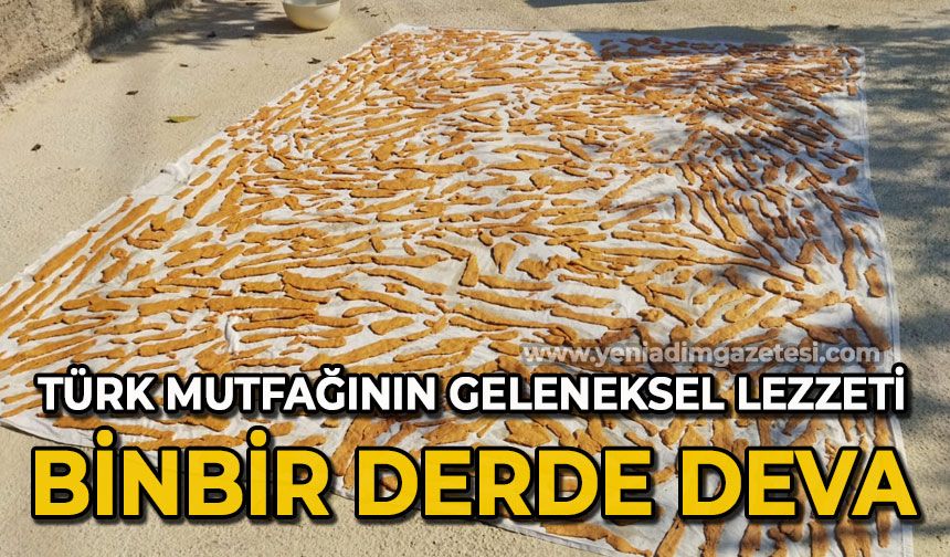 Türk mutfağının geleneksel lezzeti: Binbir derde deva!