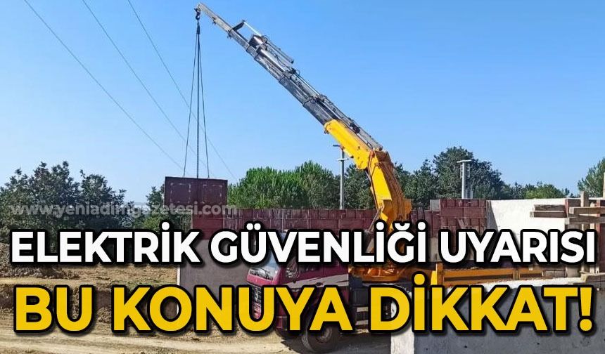 Elektrik güvenliği uyarısı: Bu konuya dikkat!