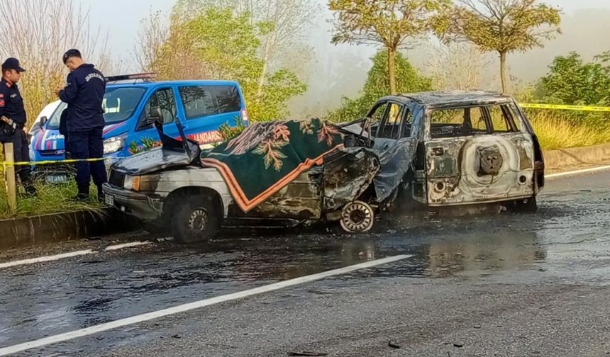 Zonguldak'ta sisli yol facia getirdi: 1 ölü, 1 yaralı