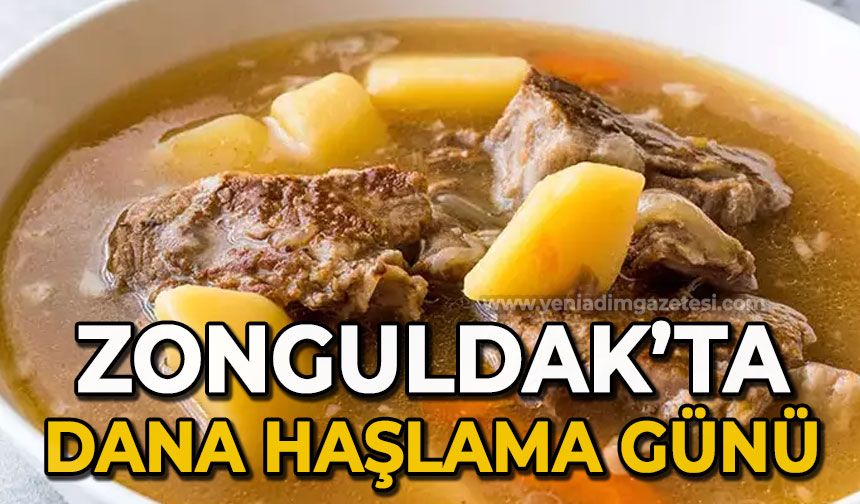 Zonguldak'ta dana haşlama günü