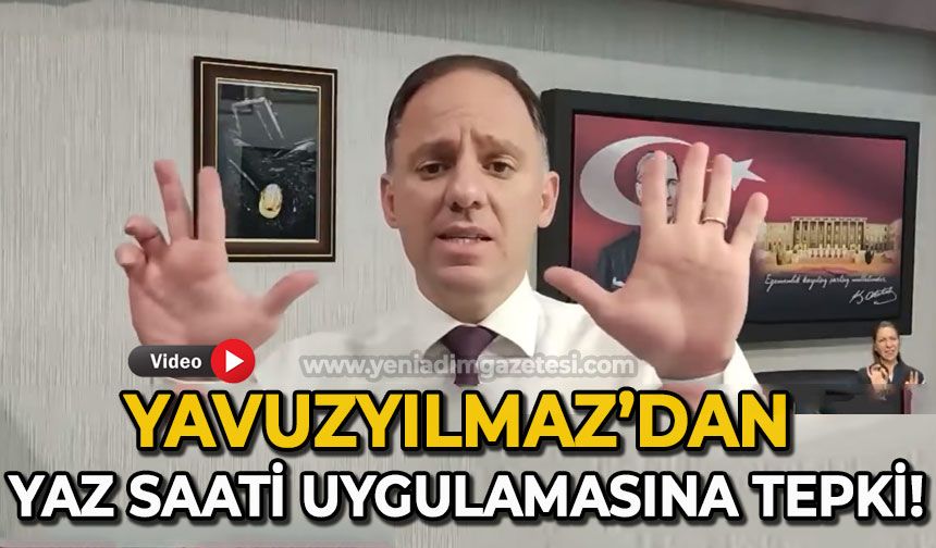 Deniz Yavuzyılmaz'dan yaz saati uygulamasına tepki: Karanlıkta bırakılıyoruz!