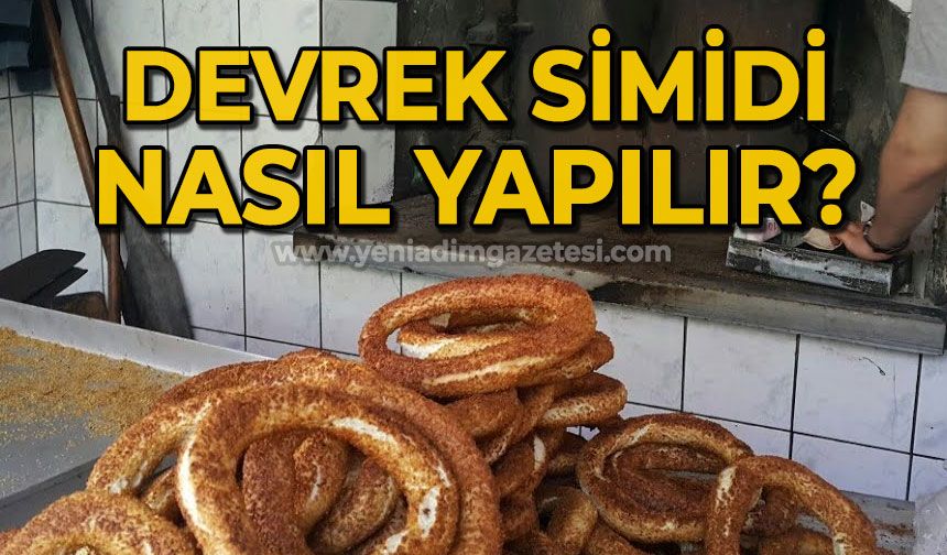 Devrek simidi nasıl yapılır?