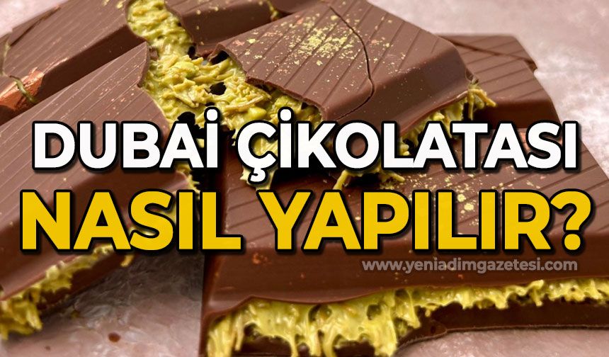 Dubai Çikolatası nasıl yapılır?