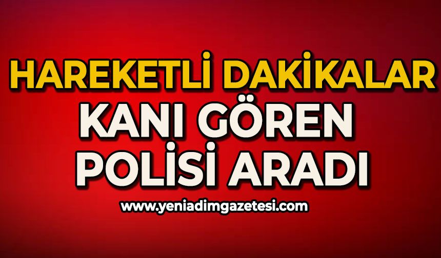 Deniz kenarında kanları gören polisi aradı