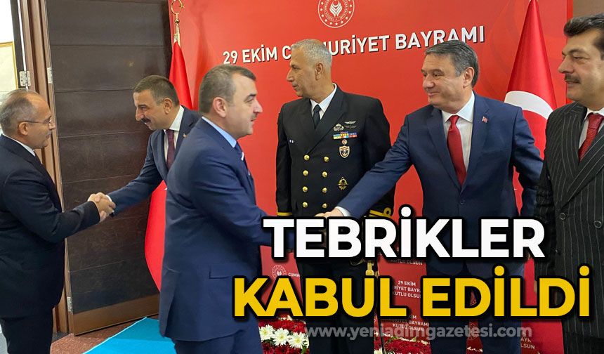 Tebrikler kabul edildi