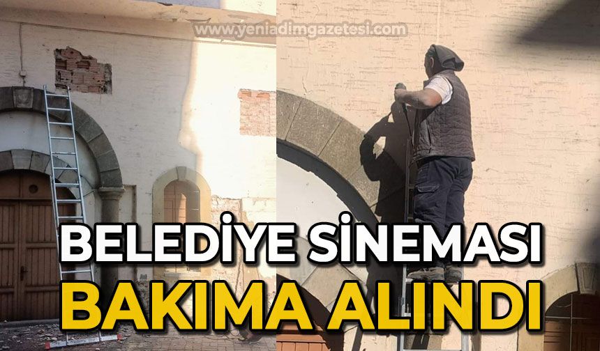 Belediye Sineması bakıma alındı