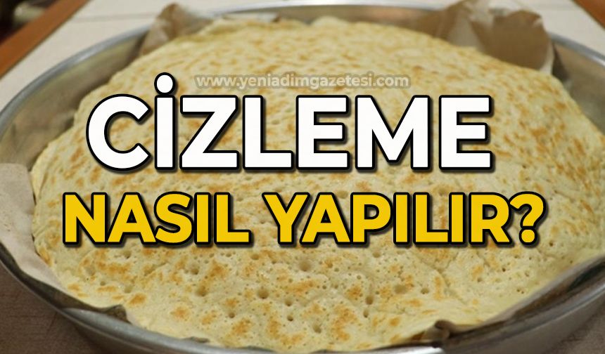 Cizleme nasıl yapılır?