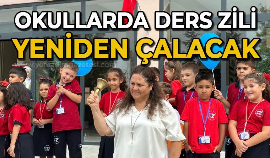 9 günlük tatilin ardından okullarda ders zili yeniden çalacak