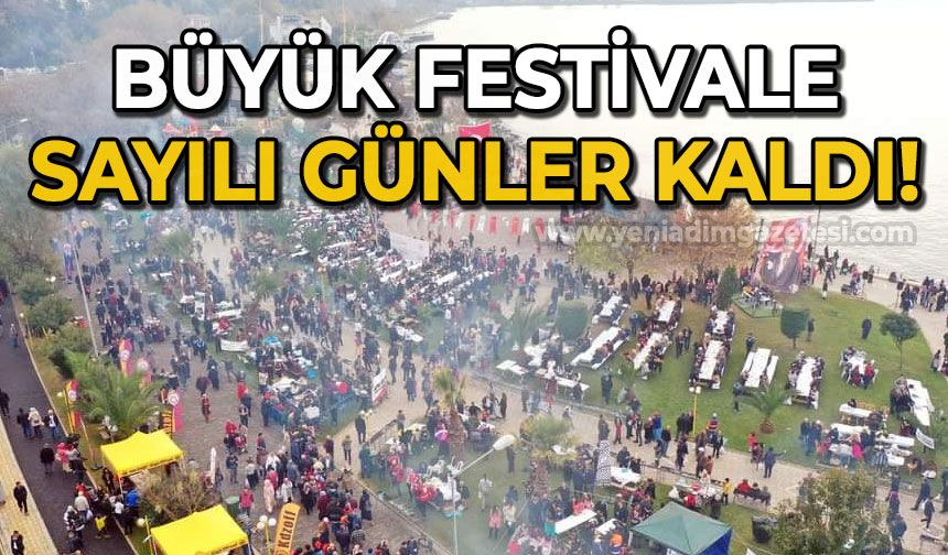 Zonguldak'ta festivale sayılı günler kaldı!