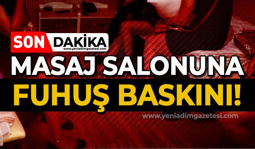 Masaj salonuna fuhuş operasyonu: 2 gözaltı