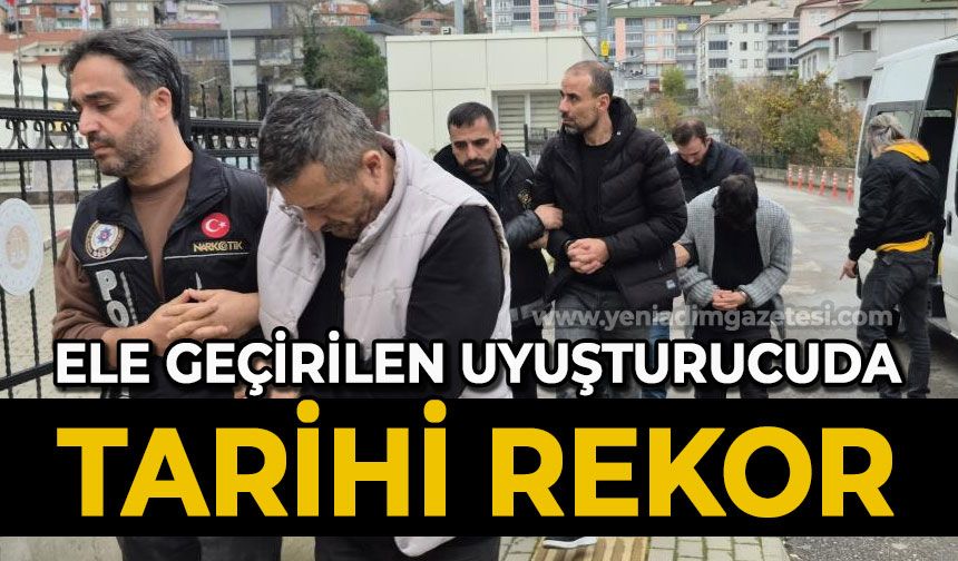 1.5 milyon TL'lik uyuşturucu ele geçirildi: Tarihi rekor!