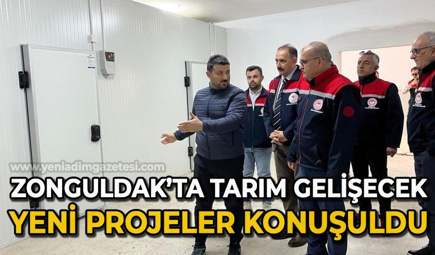 Zonguldak'ta tarım gelişecek: Yeni projeler konuşuldu