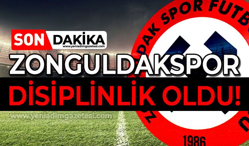 Zonguldakspor, Orduspor maçı sonrası Disiplin Kurulu'na sevk edildi