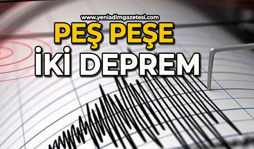 3.6 büyüklüğünde bir deprem daha meydana geldi