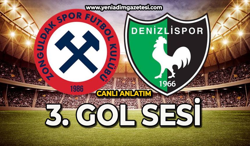 Zonguldakspor/Denizlispor maçı başladı- Canlı anlatım