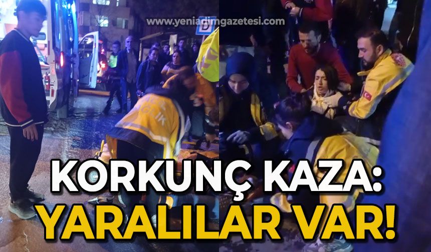 Korkunç kaza: Yaralılar var