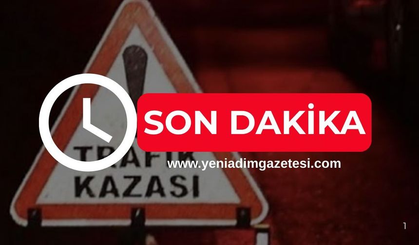 Otomobil kamyona arkadan çarptı: 1 yaralı