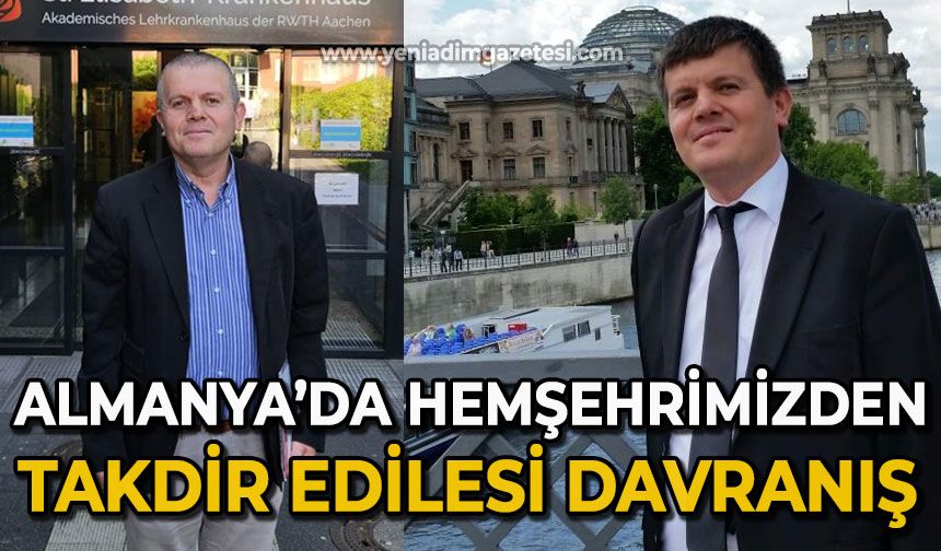 Almanya’da Hemşehrimizden Örnek Davranış: Hastanelere Mescit Kazandırıyor