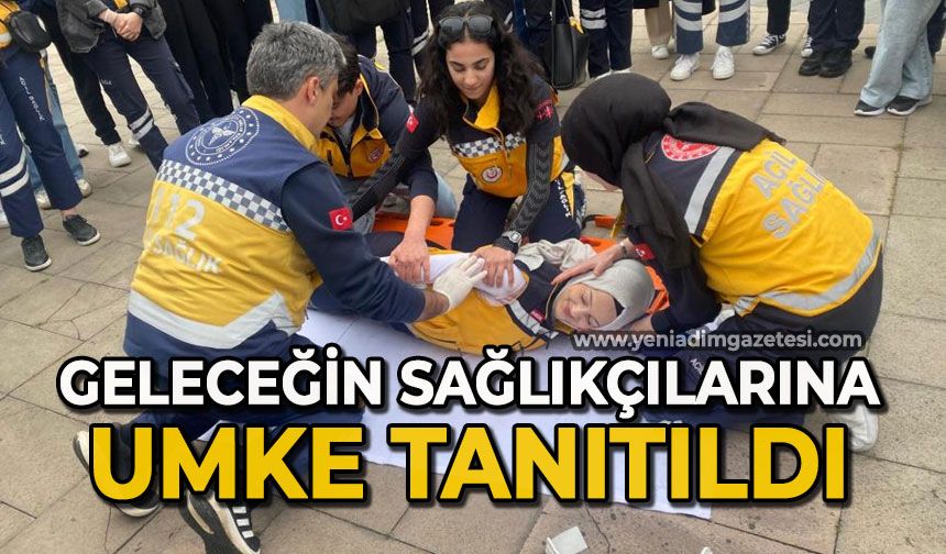 Geleceğin sağlıkçılarına UMKE tanıtıldı
