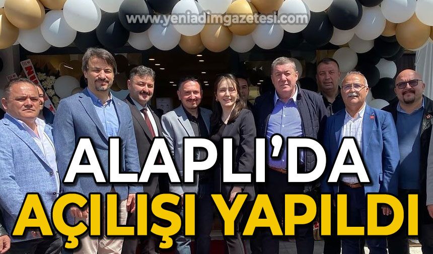 Alaplı’da açılışı yapıldı
