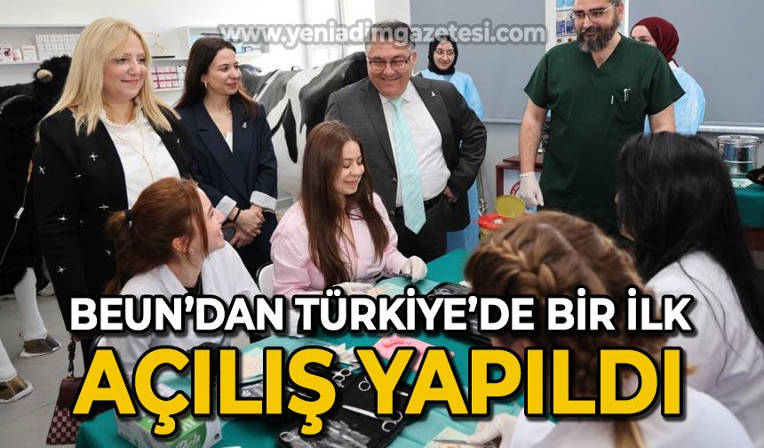 BEUN'dan Türkiye'de bir ilk: Açılış yapıldı
