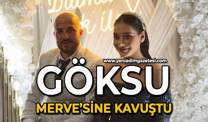 Göksu Alim ile Merve Ersöz'ün mutlu günü