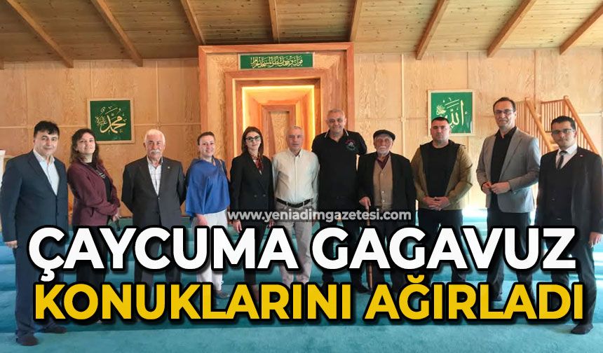 Çaycuma Gagavuz konuklarını ağırladı