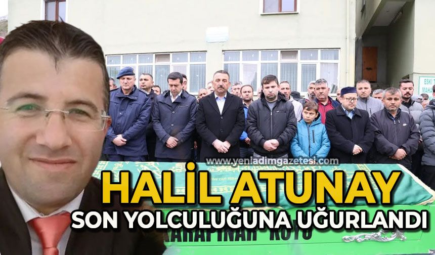 Öğretmen Halil Altunay son yolculuğuna uğurlandı
