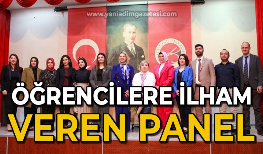 Üniversite öğrencilerine ilham veren panel