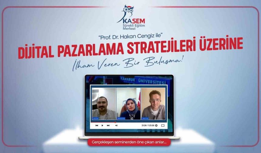 KASEM’den yoğun katılımlı dijital pazarlama semineri