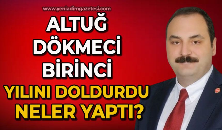 Altuğ Dökmeci birinci yılını doldurdu: Neler yaptı?