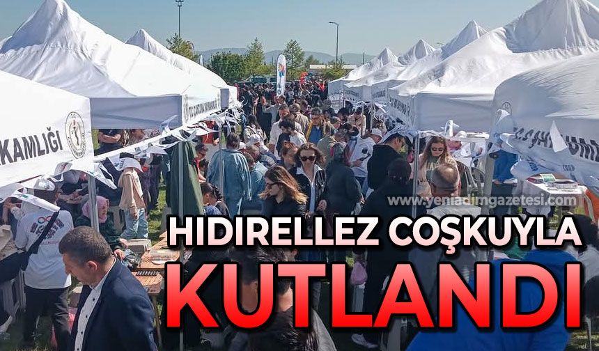 Hıdırellez coşkuyla kutlandı