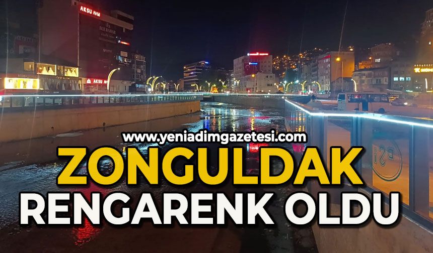 Zonguldak rengarenk oldu