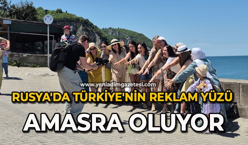 Rusya’da Türkiye’nin reklam yüzü Amasra oluyor