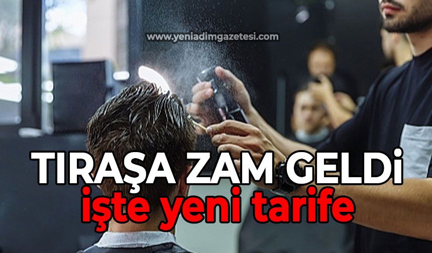 Tıraşa zam geldi